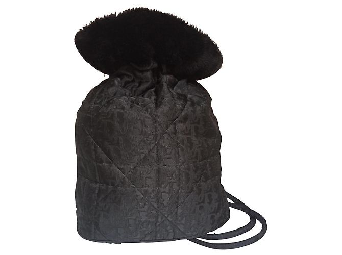 Christian Dior backpack Black