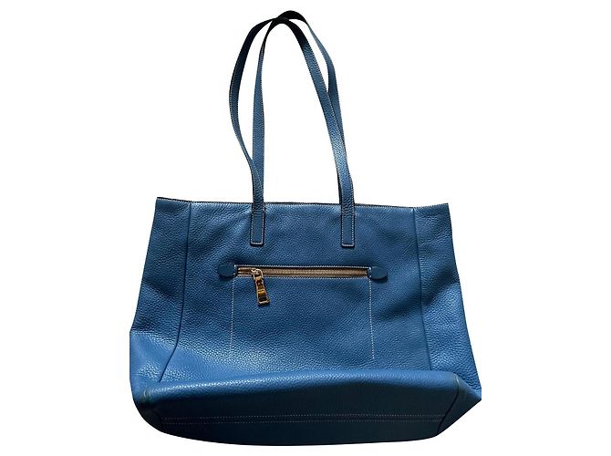 Autre Marque Borsa tote Prada in pelle blu