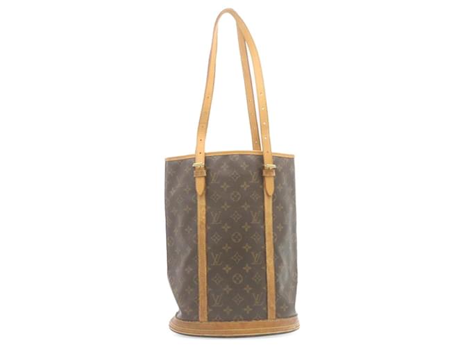 Louis Vuitton Bucket Brown Cloth  ref.510923