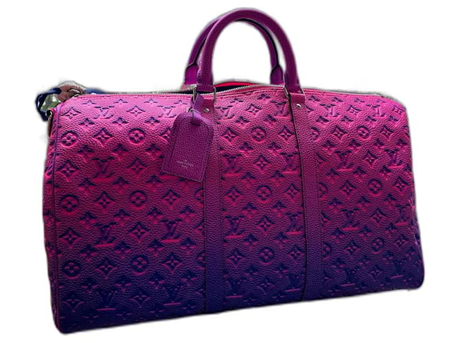 Louis Vuitton LV Keepall 50 Multiple colors Leather ref.511753 - Joli Closet