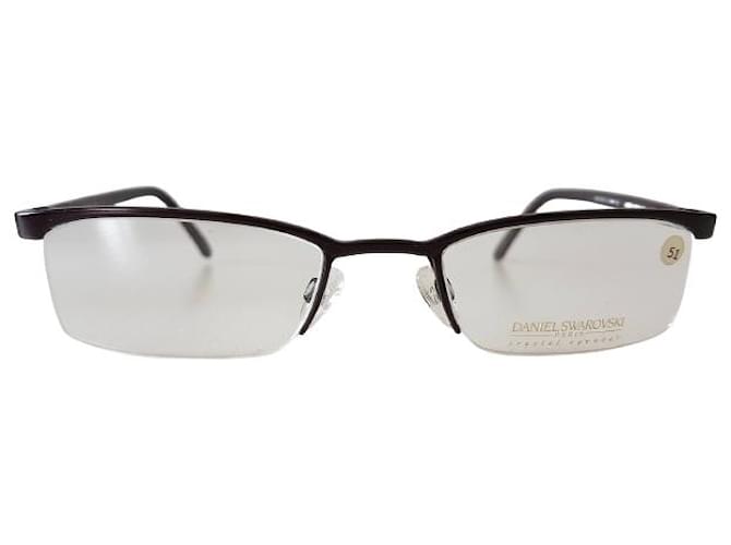 Swarovski óculos masculinos Swarowski Preto Metal  ref.511135