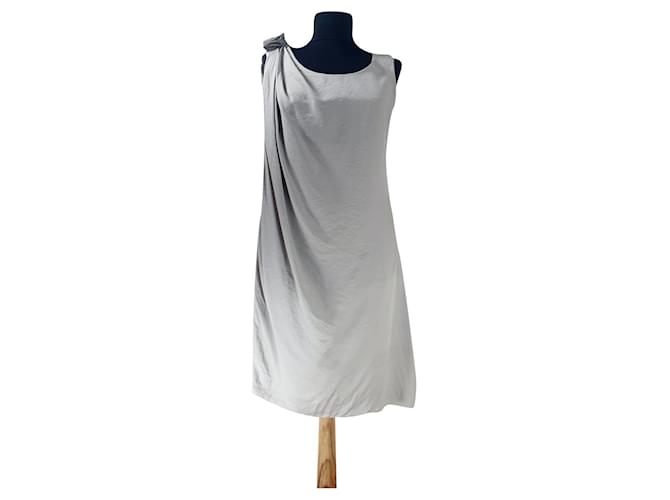 Day Birger & Mikkelsen Dresses Grey Nylon Rayon  ref.511160