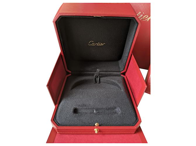 Cartier Love JUC bracelet bangle cuff lined box screwdriver paper bag Red  ref.511284