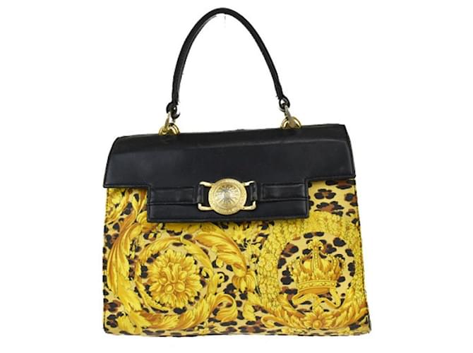 OLD-TIME] Early second-hand old bag GIANNI VERSACE handbag made in Italy -  Shop OLD-TIME Vintage & Classic & Deco Handbags & Totes - Pinkoi