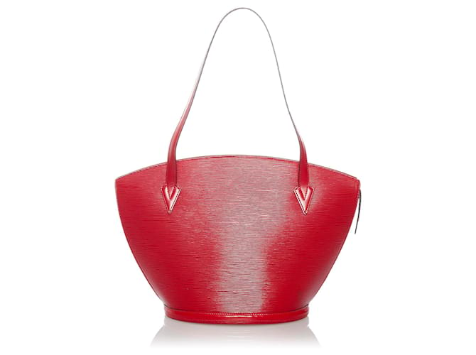 Louis Vuitton Saint Jacques GM Red Epi Leather Bag Louis Vuitton