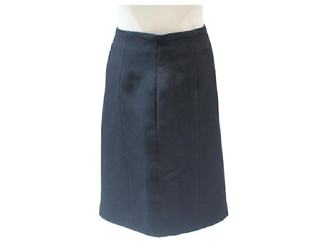 Christian Dior Skirts Black Wool  ref.512519