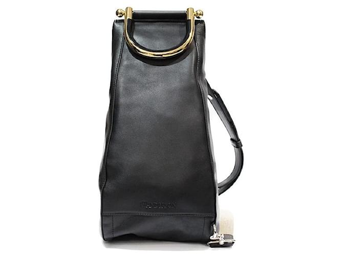 JW Anderson Handbags Black Leather  ref.512520