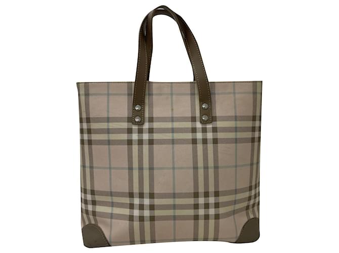 Burberry Vintage tote bag Multiple colors Cloth  ref.512557
