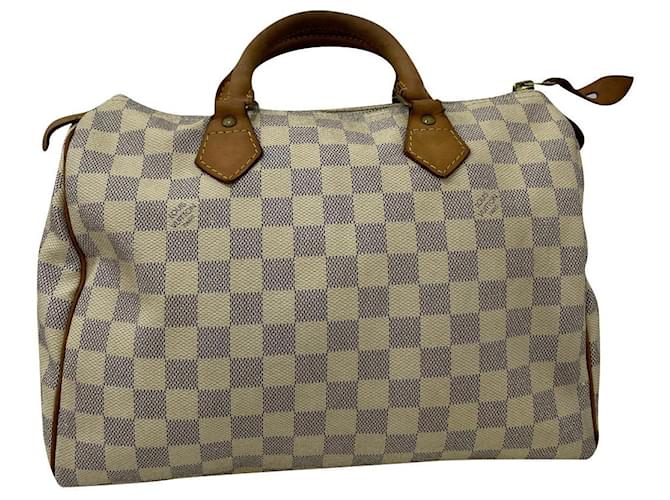 Speedy Louis Vuitton Handbags Multiple colors Leather Cloth ref