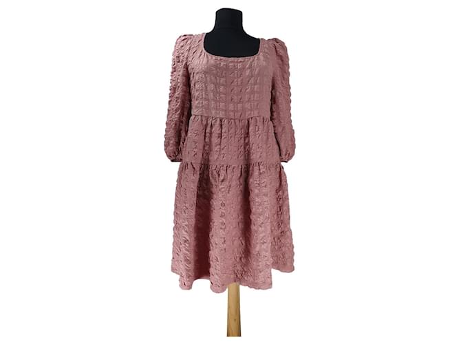 Autre Marque Dresses Pink Polyester Elastane  ref.512580