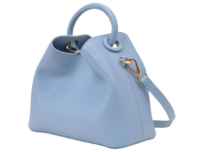Autre Marque Baozi Bag in Blue Leather  ref.512647