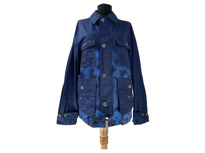 Giacca Kenzo in cotone blu