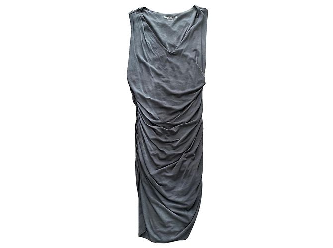 Vestido Zadig & Voltaire Deluxe Tie Dye Azul