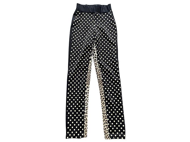 Calça Emanuel Ungaro Poliamida Elastano Tamanho 42 Multicor