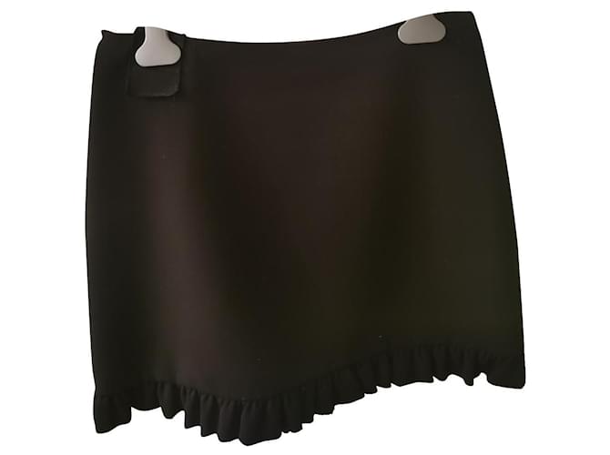 Miu Miu short skirt Black Acrylic  ref.513032