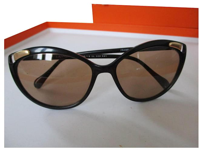 Lanvin Butterfly sunglasses. Black Plastic  ref.513050