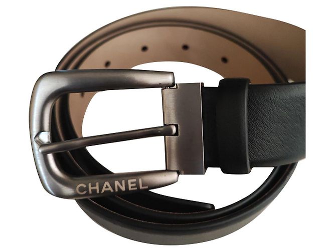 Chanel Belts Black