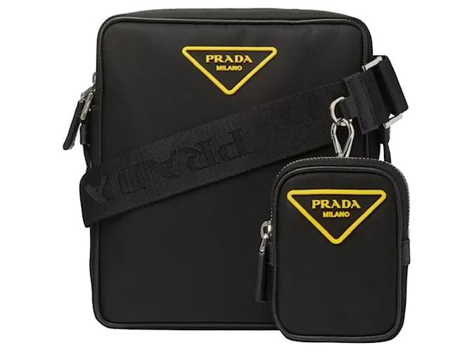 Prada crossbody bag new Black Nylon ref.513331 - Joli Closet