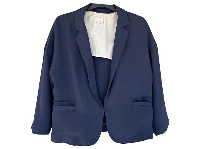 Pomandère Manteaux, Vêtements d'extérieur Bleu