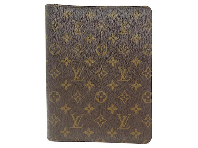 Louis Vuitton Monogram Desk Agenda Cover Bureau Diary R20100 Browns