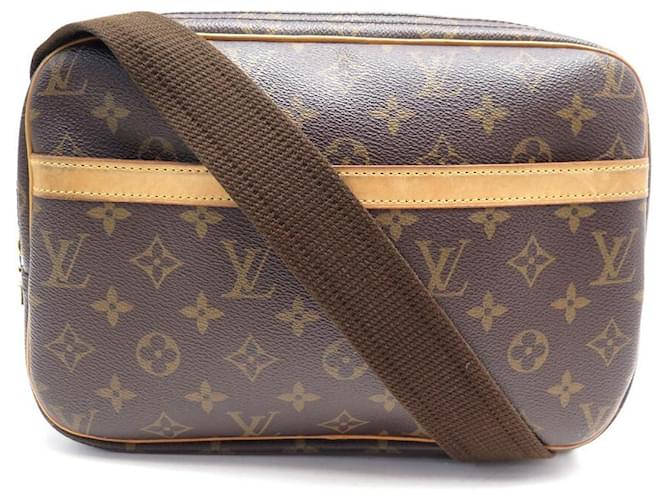 Louis Vuitton Monogram Reporter PM - Brown Shoulder Bags, Handbags