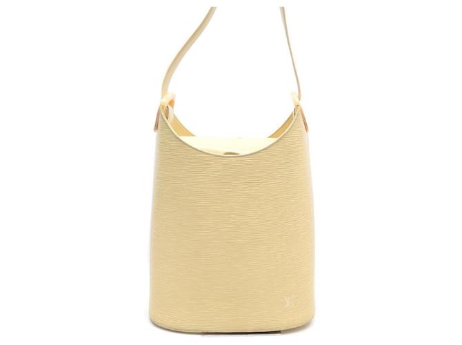 LOUIS VUITTON BORSA VERSEAU IN PELLE EPI VANILLA BEIGE SEAU M5281una borsa  ref.513761 - Joli Closet