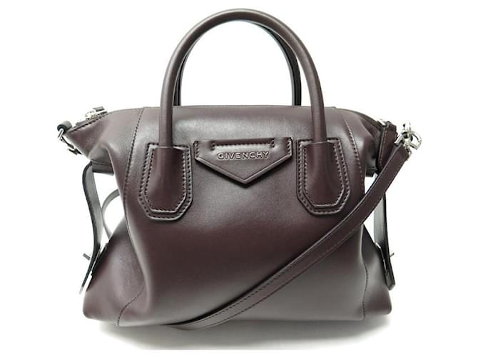 Givenchy Antigona Soft Small Bag Calfskin Leather Gray