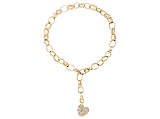 Pomellato necklace, "Sabbia", Pink gold and brown diamonds.  ref.514779