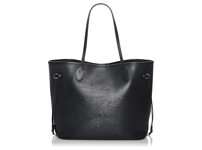 Louis Vuitton Black Epi Leather Neverfull MM Bag Louis Vuitton