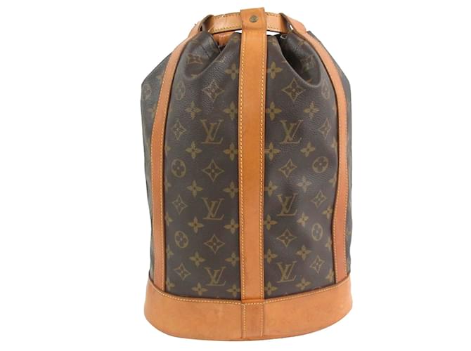 Louis Vuitton Monogram Randonnee GM w/ Pouch - Brown Backpacks