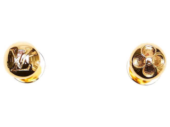 Louis Vuitton Gemelli Fiore Monogramma Oro D'oro Metallo  ref.515016