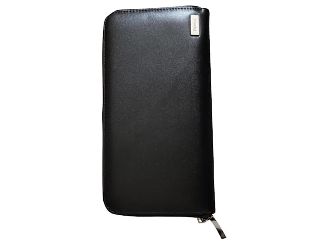 Cesare Paciotti Paciotti black leather bifold wallet  ref.515342