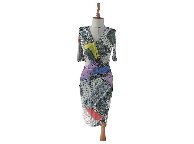 Abito multicolore Etro in viscosa