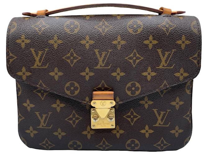 Metis Louis Vuitton Handbags Brown Leather  ref.516659