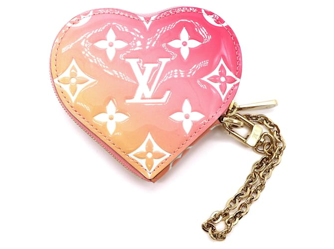 louis vuitton pink heart purse