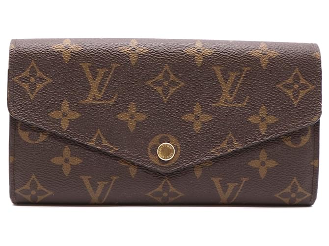 Louis Vuitton Monogram Sarah Wallet- As Is ( wear on corners