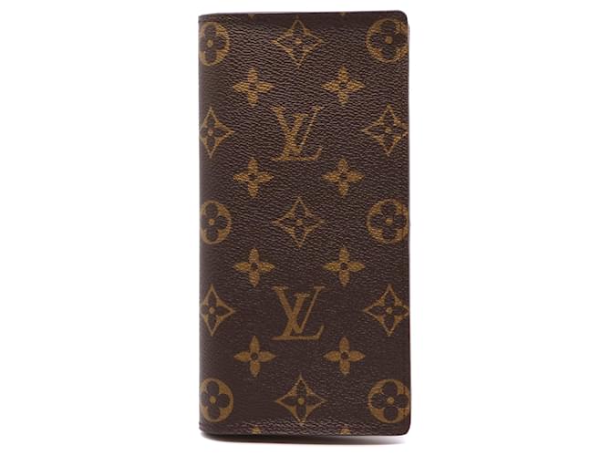 Louis Vuitton Brazza Wallet Monogram Canvas Brown