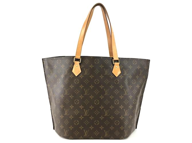 Louis Vuitton All-in Tote PM Monogram Canvas Brown Leather  ref.513682