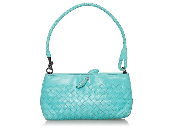 Bottega Veneta Braided Handle Zip Shoulder Bag Leather Small at