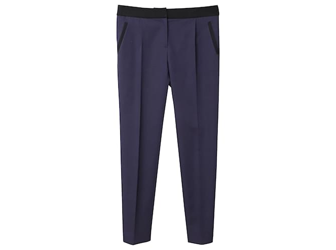Balenciaga.Pantaloni Pantaloni Slim in Poliestere Viola Porpora  ref.516950