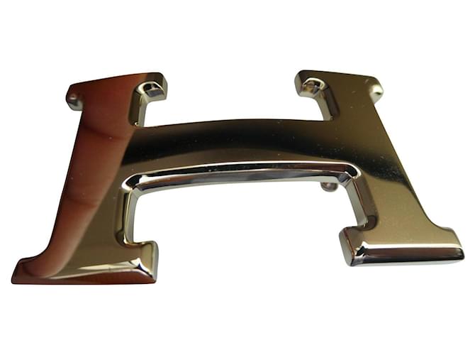 Hermès buckle 5382 in polished gold metal for a link of 32mm new Gold hardware Steel  ref.517105