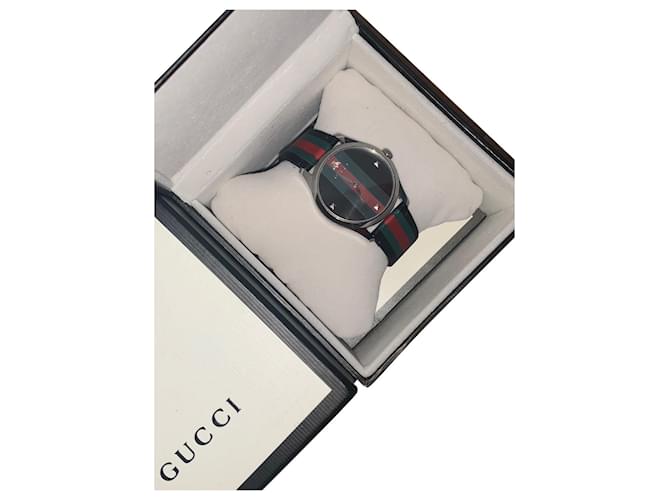 Montre Gucci g-timeless 38mm Acier Multicolore  ref.517135