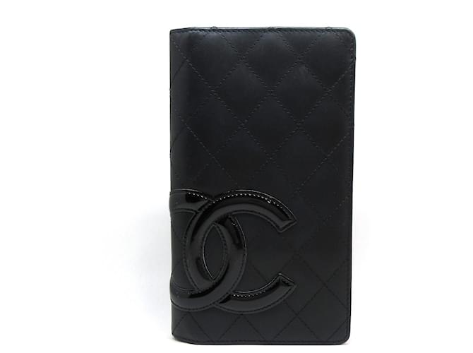Chanel Cambon Black Leather  ref.517407