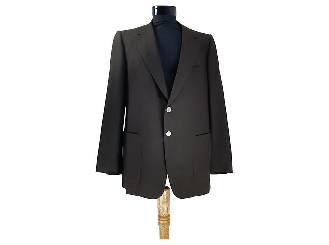 Yves Saint Laurent Wollblazer Braun