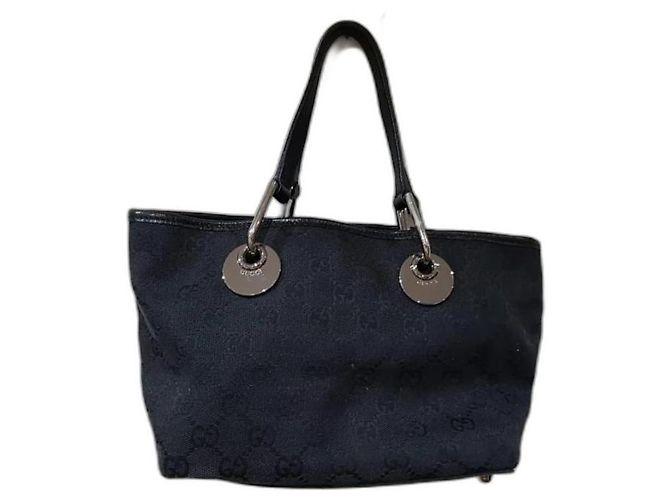 Mini sac monogramme Gucci Noir