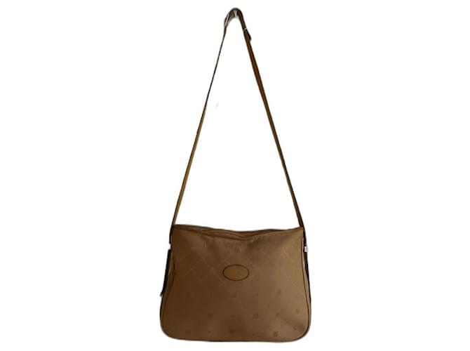 Lanvin Handbags Beige Leather Cloth  ref.518059