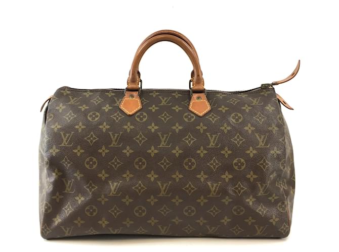 Authentic Louis Vuitton Monogram Speedy 40 Handbag