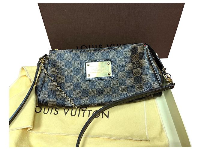 Louis Vuitton Pochette Eva Checkerboard Cloth