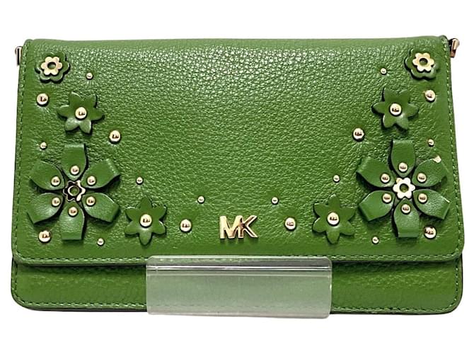 Michael Kors wallet Green Leather  - Joli Closet