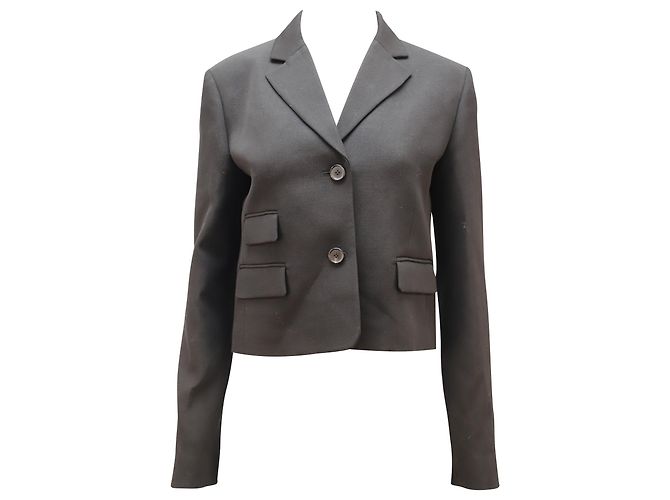 Blazer Michael Kors in Lana Nera Nero